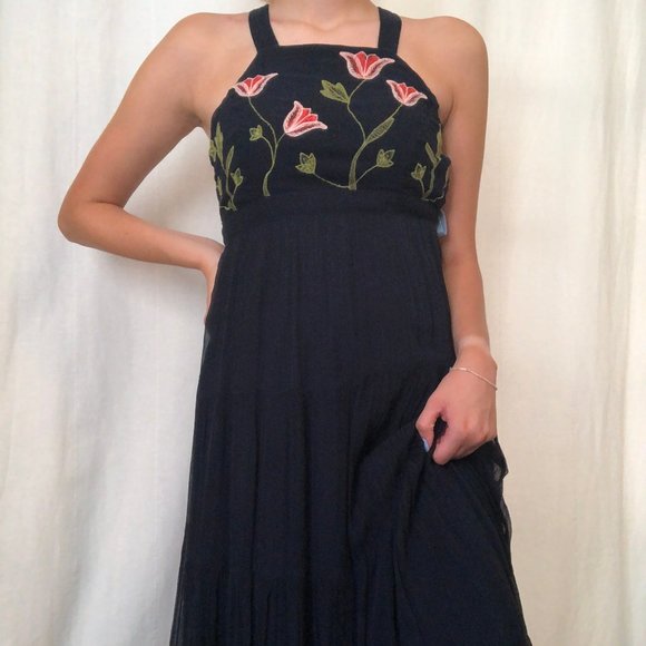 Anthropologie Dresses & Skirts - Embroidered Maxi Dress (New With Tag)